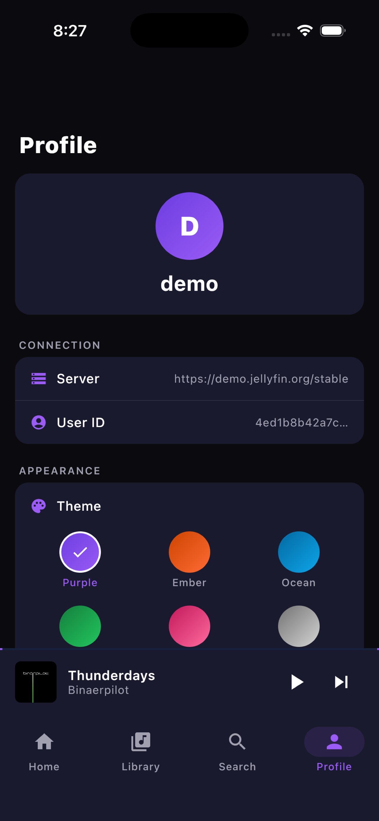 JellyWave Search on iPhone
